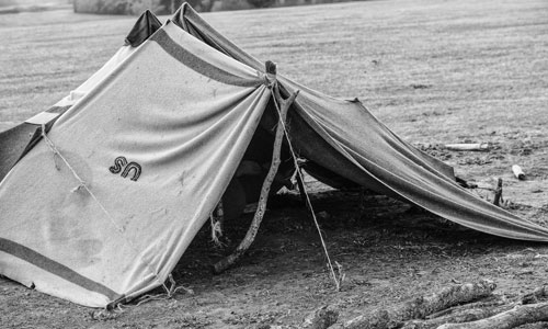 civil war tent